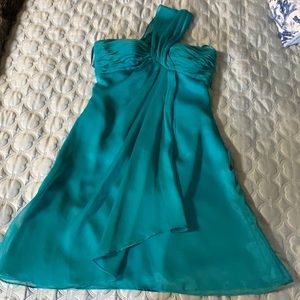 Aqua cocktail dress!